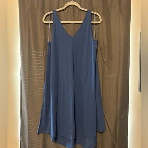 NEW Style&Co Women’s Flip Flop Blue Sleeveless Dress Size Large